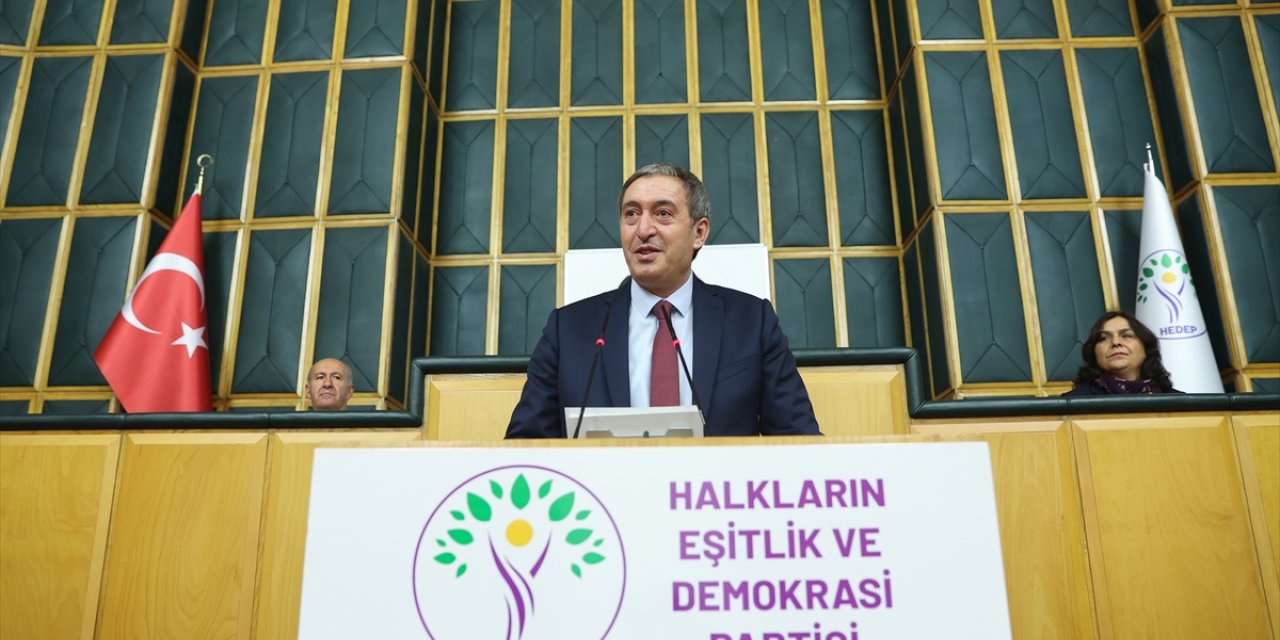 Bakırhan, HEDEP TBMM Grup Toplantısı'nda konuştu: