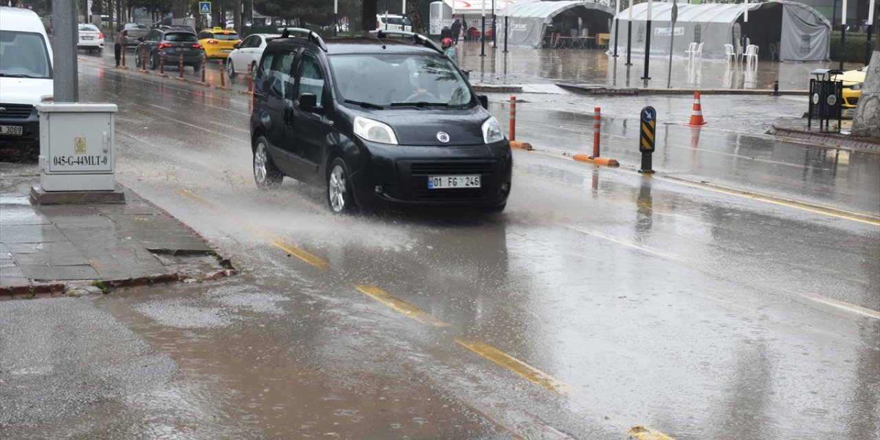 Şanlıurfa ve Malatya'da yağmur etkili oldu