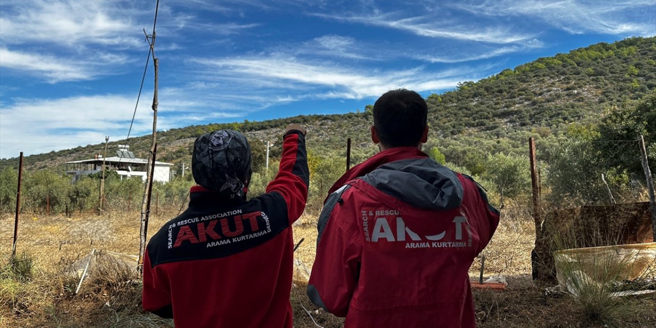 Muğla'da kaybolan kadın için arama çalışması başlatıldı