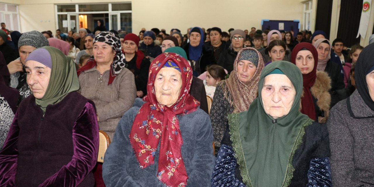 Erzincan'da Ahıska Türklerinin sürgün edilişinin 79. yılı dolayısıyla anma programı düzenlendi