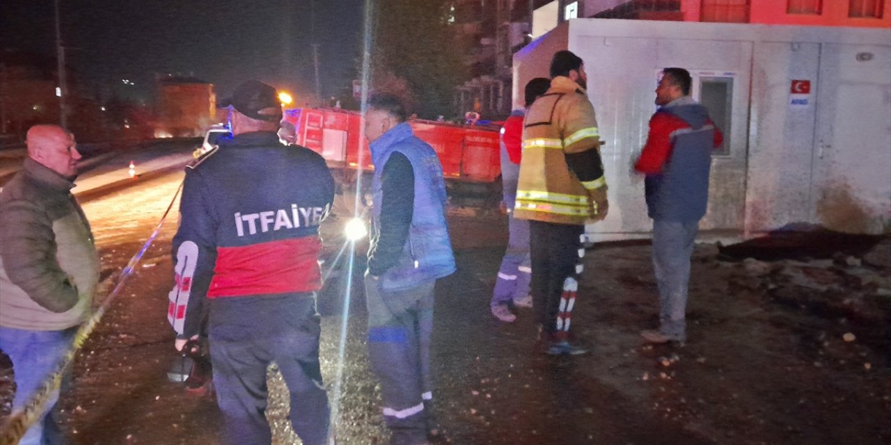 Adıyaman'da NATO Boru Hattı'nda patlama sonucu hasar oluştu