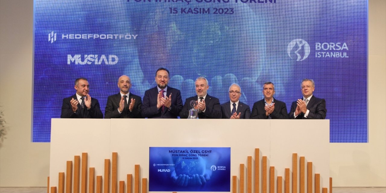 Borsa İstanbul’da gong, "Müstakil Özel Girişim Sermayesi Yatırım Fonu" için çaldı