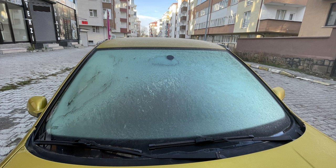 Erzurum, Kars ve Ardahan'da soğuk hava etkili oldu