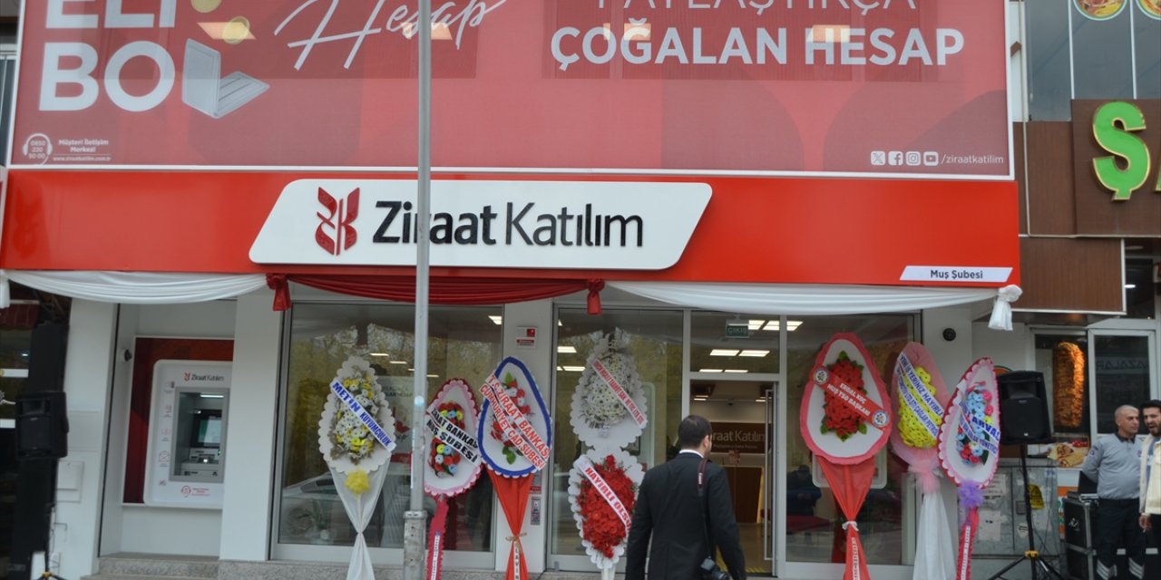 Ziraat Katılım 184. şubesini Muş'ta açtı