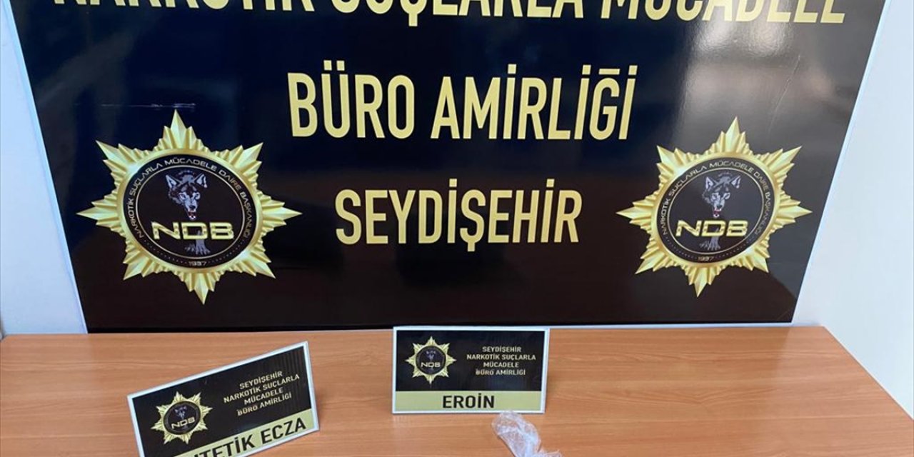 Konya'da uyuşturucu operasyonunda 2 kişi tutuklandı