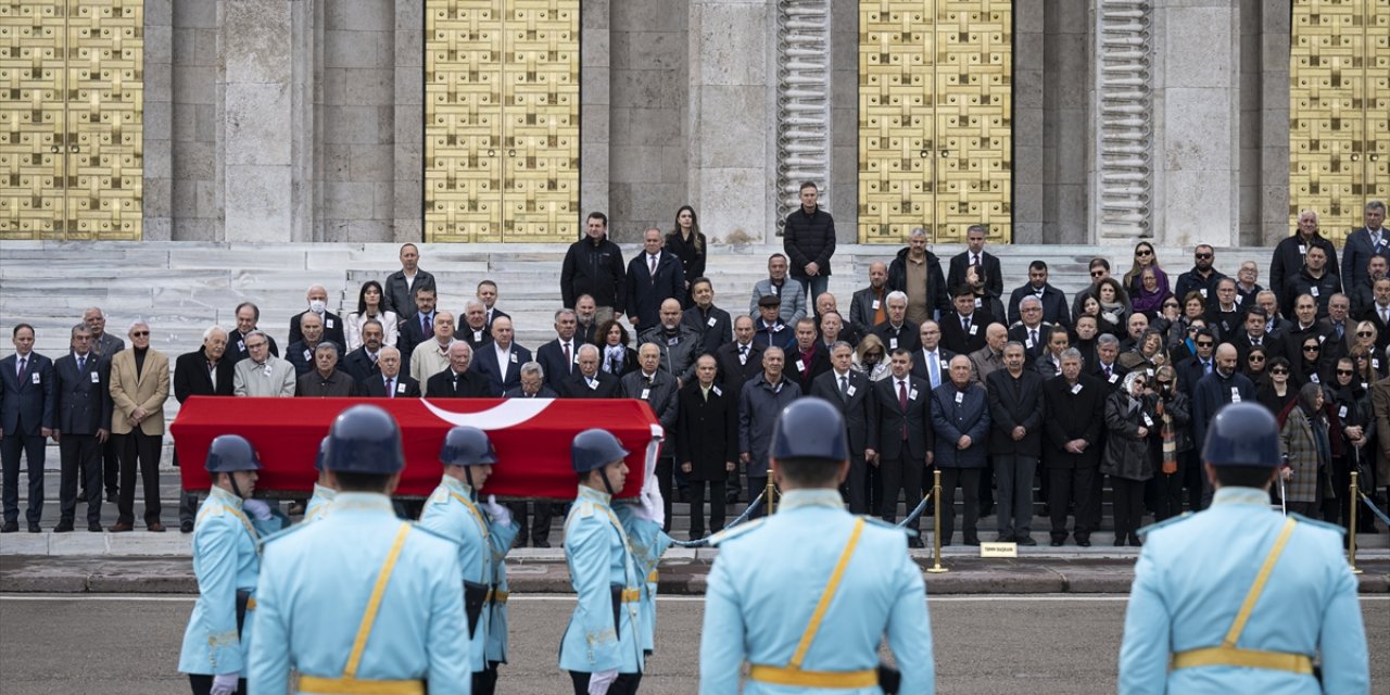 Eski Devlet Bakanı Güneş Müftüoğlu için Mecliste cenaze töreni düzenlendi