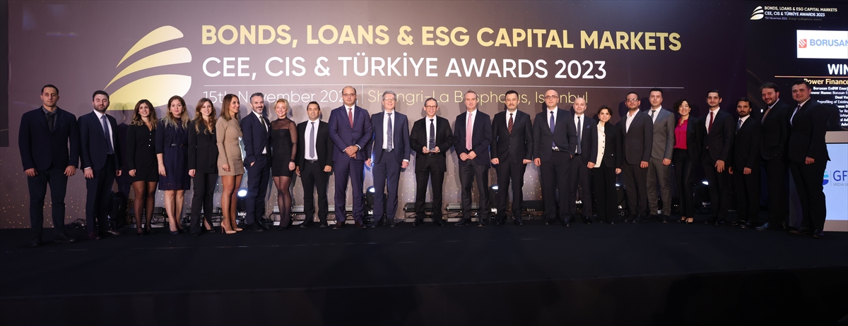 Borusan EnBW Enerji, "Yılın Enerji Finansmanı Anlaşması" ödülü aldı