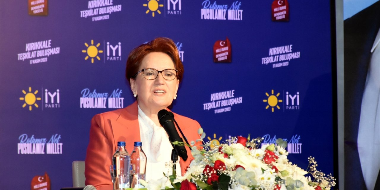 Akşener, Kırıkkale'de aday tanıtım töreninde konuştu: