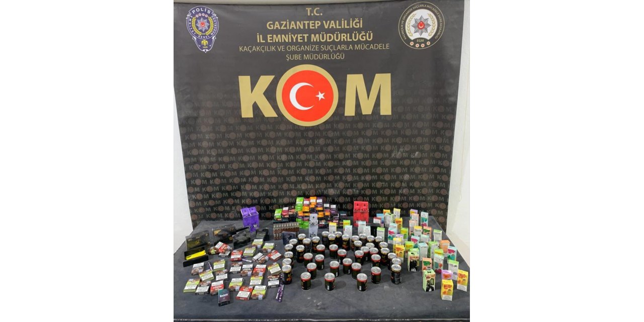 Gaziantep'te kaçakçılık operasyonunda 4 şüpheli yakalandı