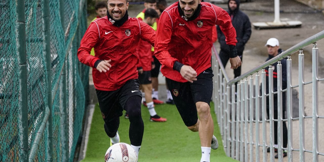 Gaziantep FK, MKE Ankaragücü maçının hazırlıklarını sürdürdü