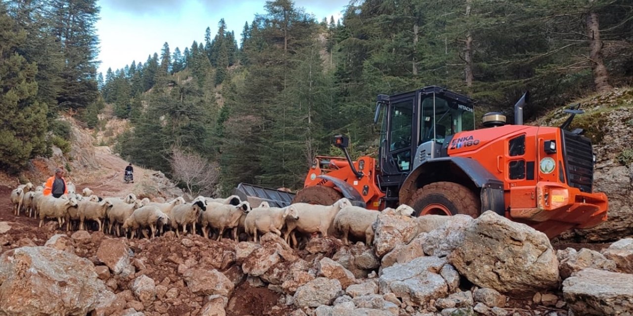 Adana'da yağış nedeniyle yaylada mahsur kalan 11 çoban ve hayvanları kurtarıldı