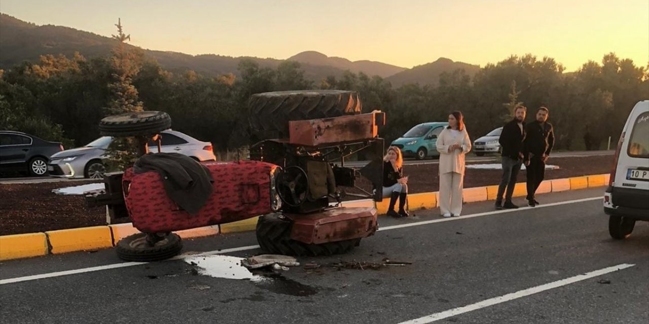 Balıkesir'de trafik kazasında 1 kişi öldü, 5 kişi yaralandı