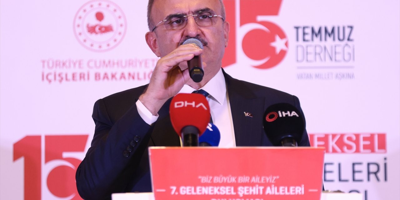 İçişleri Bakan Yardımcısı Karaloğlu, Antalya'da "Şehit Aileleri Buluşması"nda konuştu: