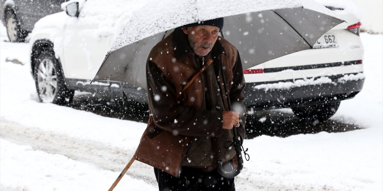 Erzurum, Ardahan, Kars, Ağrı ile Tunceli'de kar ve soğuk hava etkili oluyor