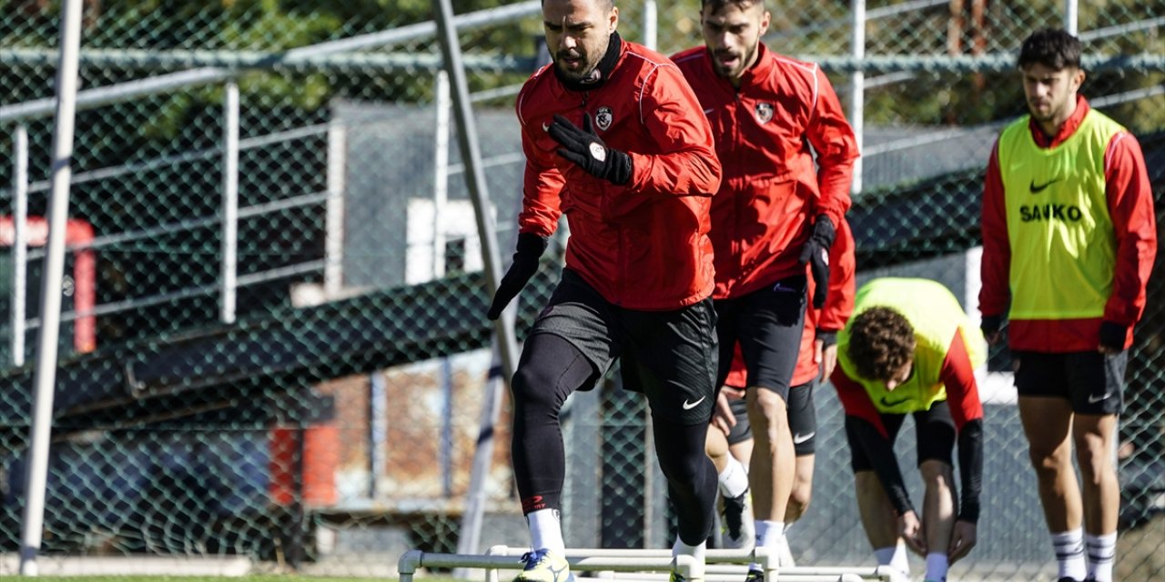 Gaziantep FK, MKE Ankaragücü maçının hazırlıklarını sürdürdü