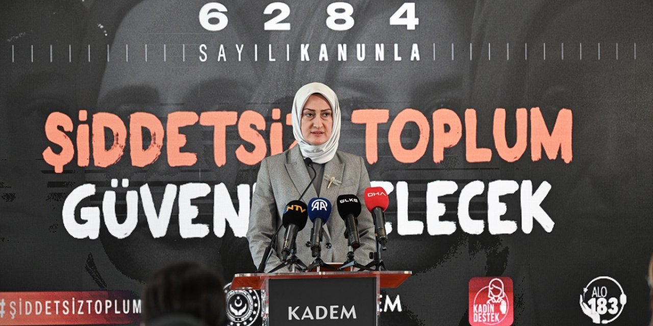 KADEM'den kadına yönelik şiddete karşı "Şiddetsiz Toplum Güvenli Gelecek" kampanyası