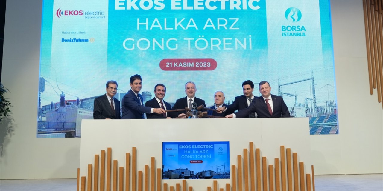 Borsa İstanbul'da gong EKOS Electric için çaldı