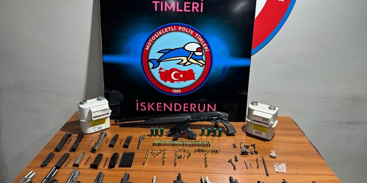 Hatay'da silah kaçakçılığı operasyonunda 2 şüpheli yakalandı