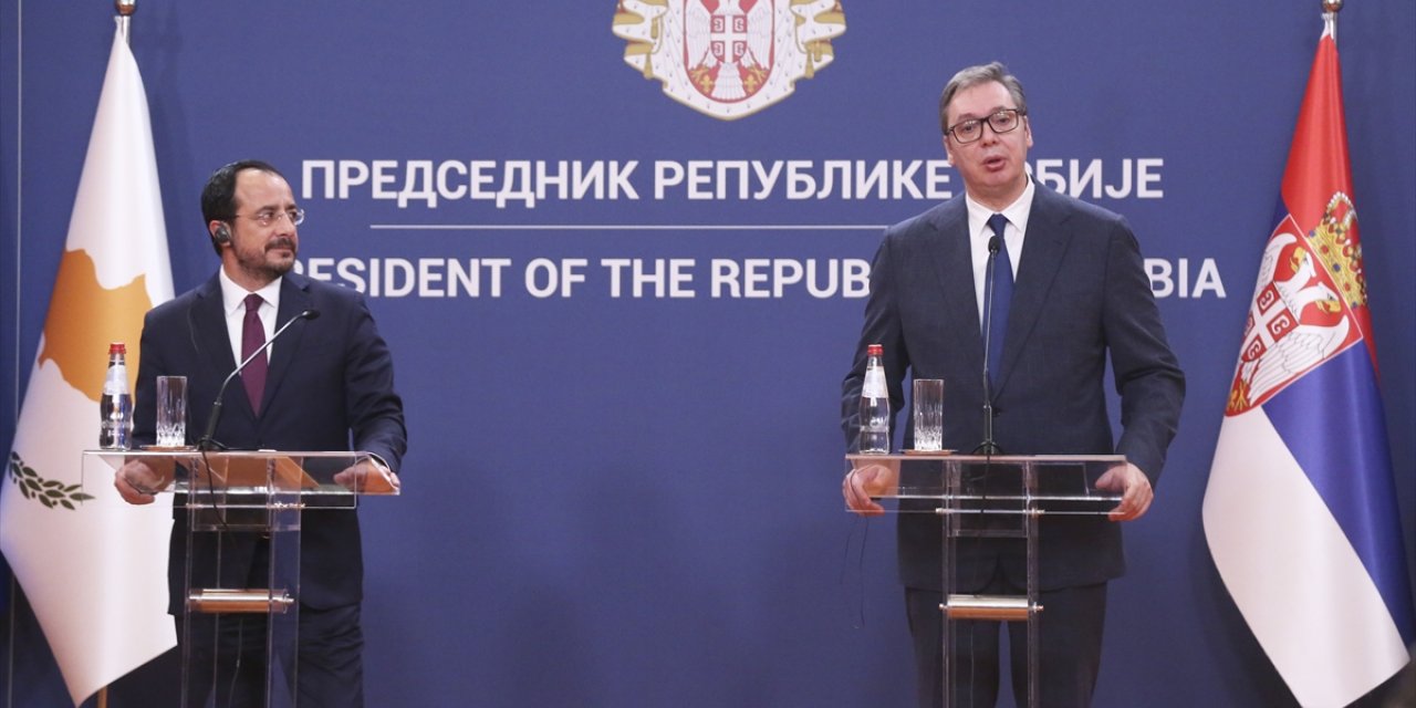 Sırp lider Vucic, Güney Kıbrıs Rum Yönetimi'nin ülkesinin hakiki dostu olduğunu söyledi