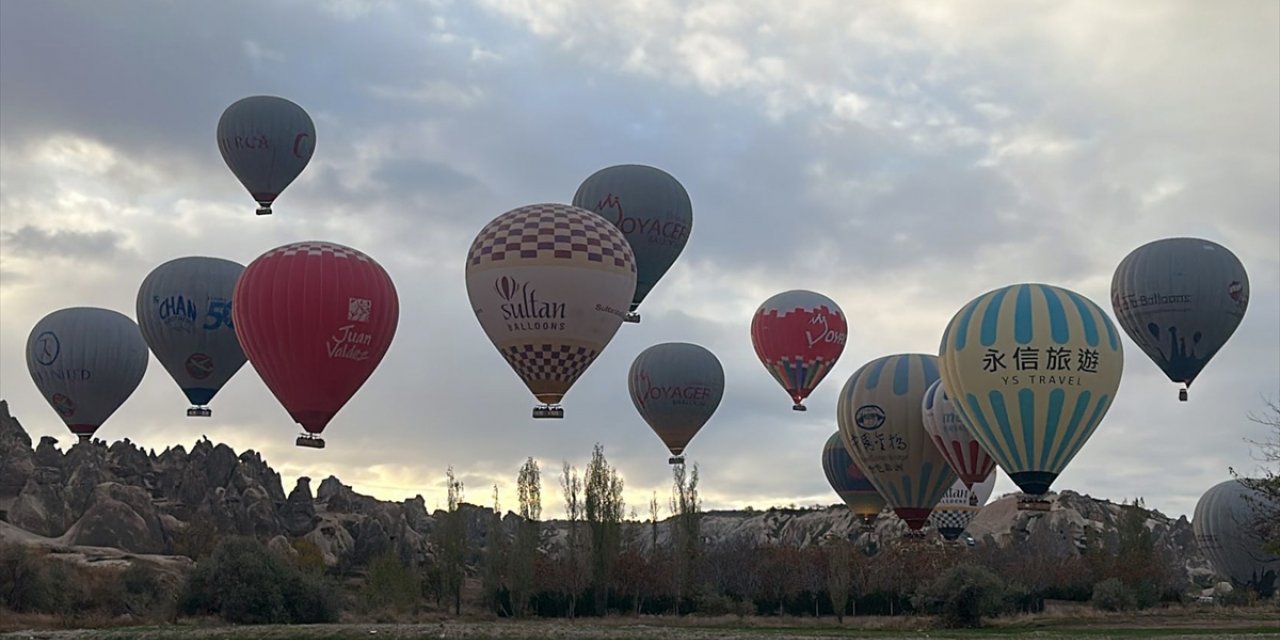 Kapadokya'da balon turu 12 gün aradan sonra yapılabildi