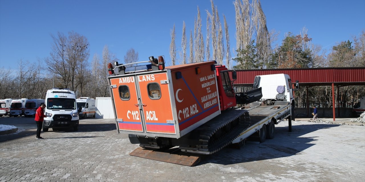 Van'da sağlık çalışanları kış hazırlıklarını tamamladı