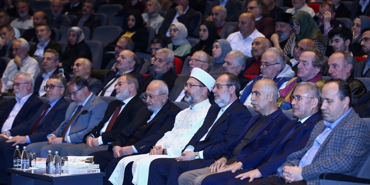 Diyanet İşleri Başkanı Erbaş Prof. Dr. Raşit Küçük Anma Programı'na katıldı