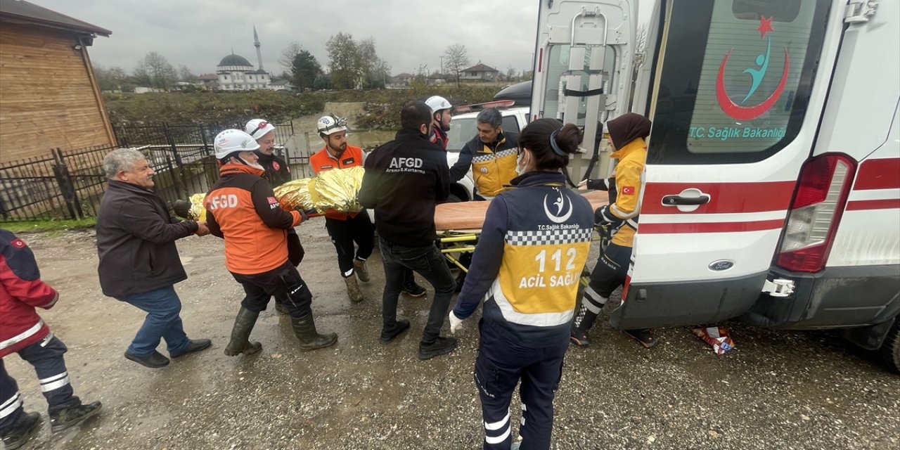 Düzce'de sel tatbikatı yapıldı