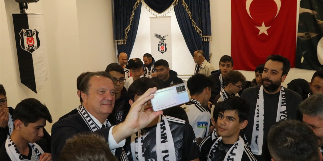 Beşiktaş Kulübü Başkan Adayı Hasan Arat, Çankırı'da taraftarlarla buluştu: