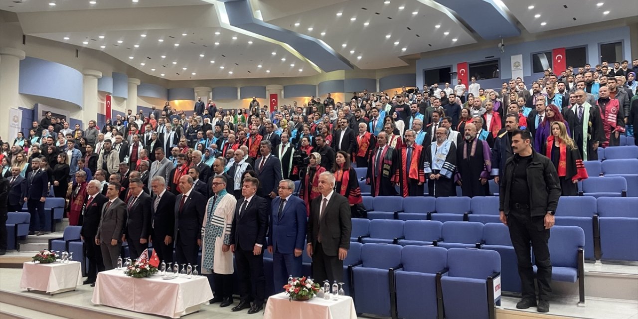 KKTC Cumhurbaşkanı Tatar, Selçuk Üniversitesi'nin Akademik Yıl Açılış Töreni'ne katıldı: