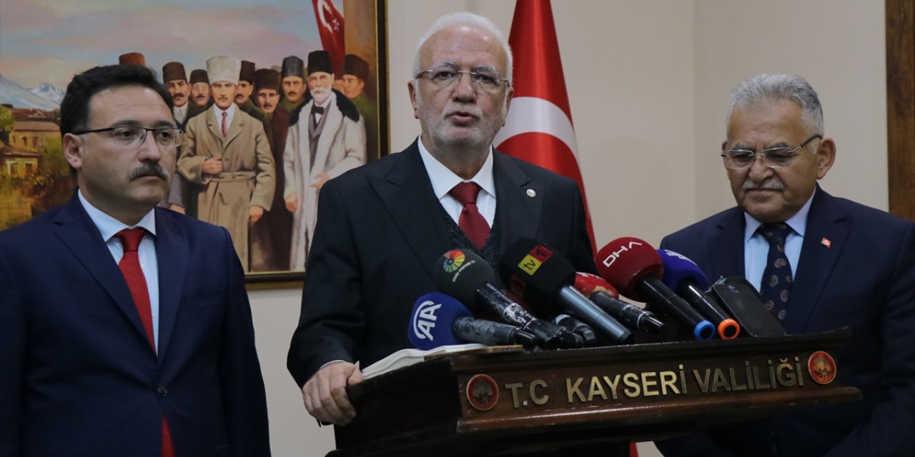 AK Parti Genel Başkanvekili  Elitaş, Kayseri'de konuştu: