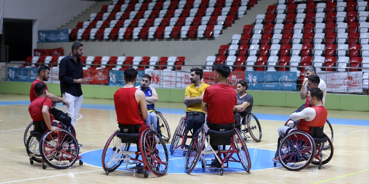 Tekerlekli Sandalye Basketbol Süper Ligi'nde Muş temsilcisinin hedefi üst sıralar