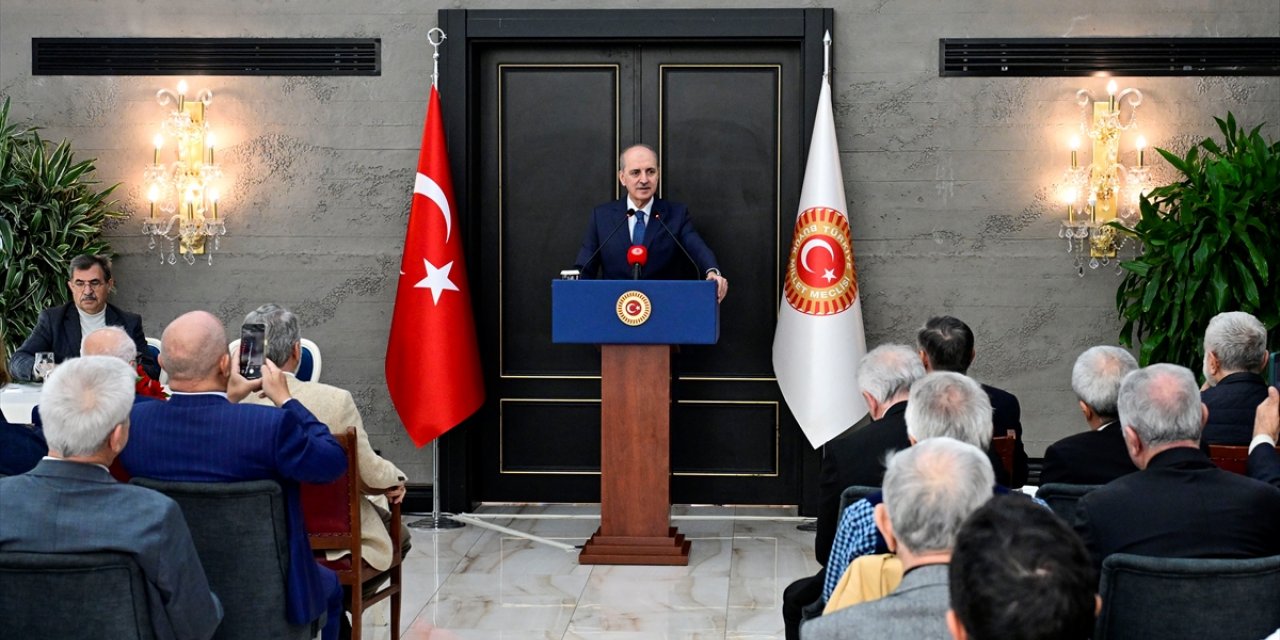 TBMM Başkanı Kurtulmuş, Türk Parlamenterler Birliği üyeleriyle bir araya geldi: