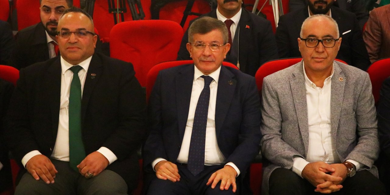 Gelecek Partisi Genel Başkanı Davutoğlu, partisinin Tekirdağ il kongresine katıldı