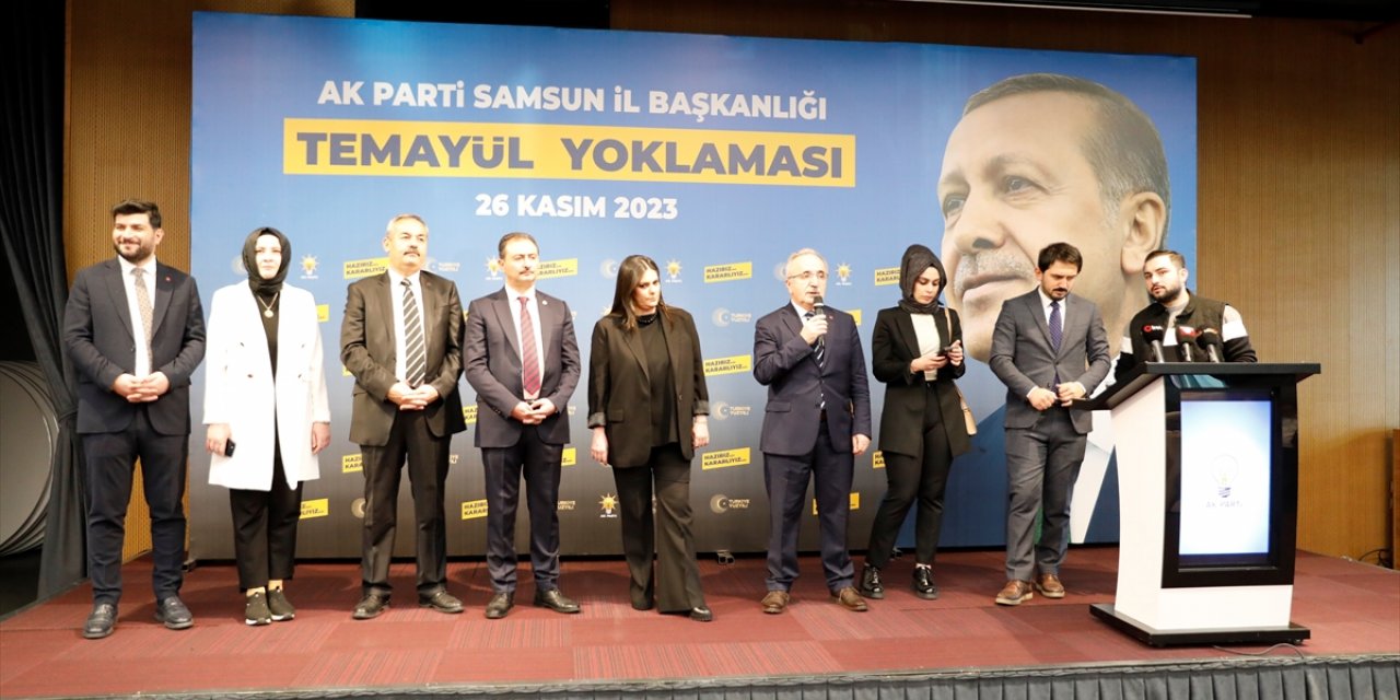 AK Parti Samsun'da aday adayları için temayül yoklaması yaptı