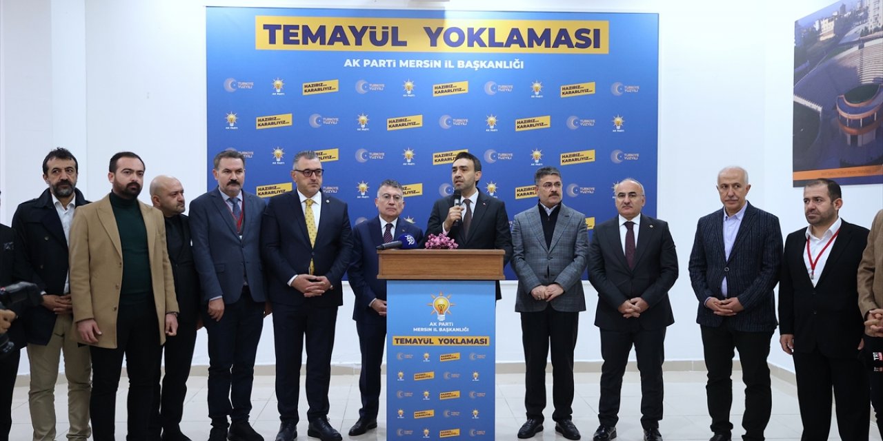 AK Parti Grup Başkanı Abdullah Güler, Mersin'de konuştu:
