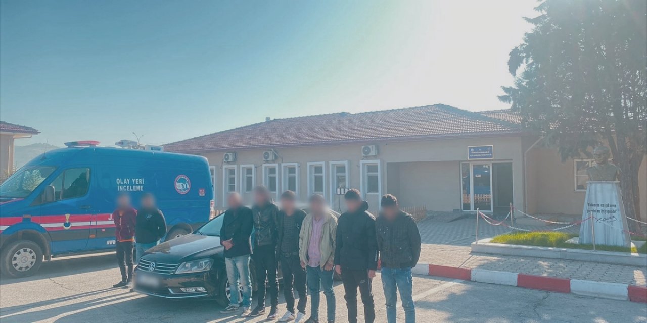 Gaziantep'te 6 düzensiz göçmen yakalandı