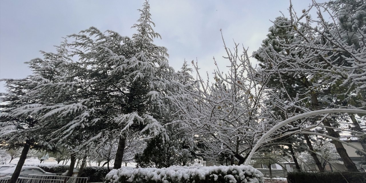 Kayseri ve Yozgat'ta kar yağışı etkili oluyor