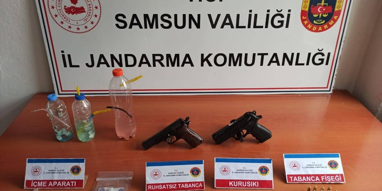 Samsun'da uyuşturucu operasyonunda 2 zanlı yakalandı