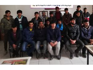 Tekirdağ'da 57 düzensiz göçmen yakalandı