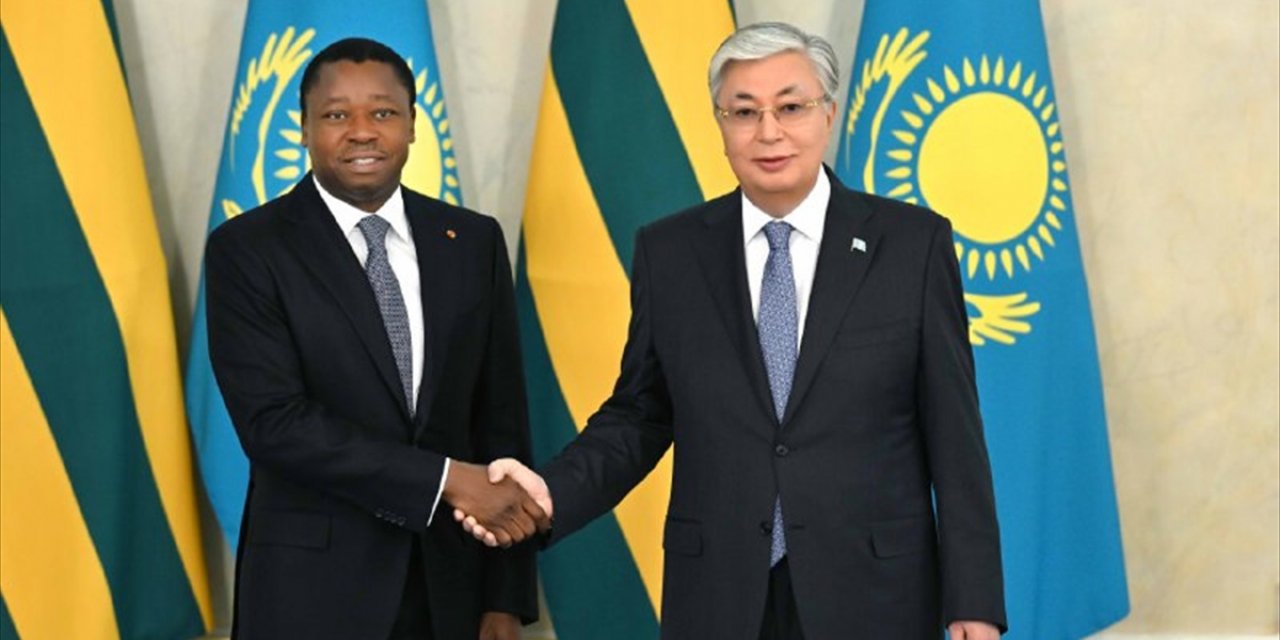 Kazakistan Cumhurbaşkanı Tokayev, Togo Cumhurbaşkanı Gnassingbe ile görüştü