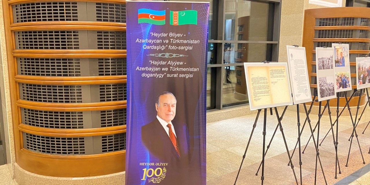 Türkmenistan'da Haydar Aliyev'in doğumunun 100. yılı kutlandı