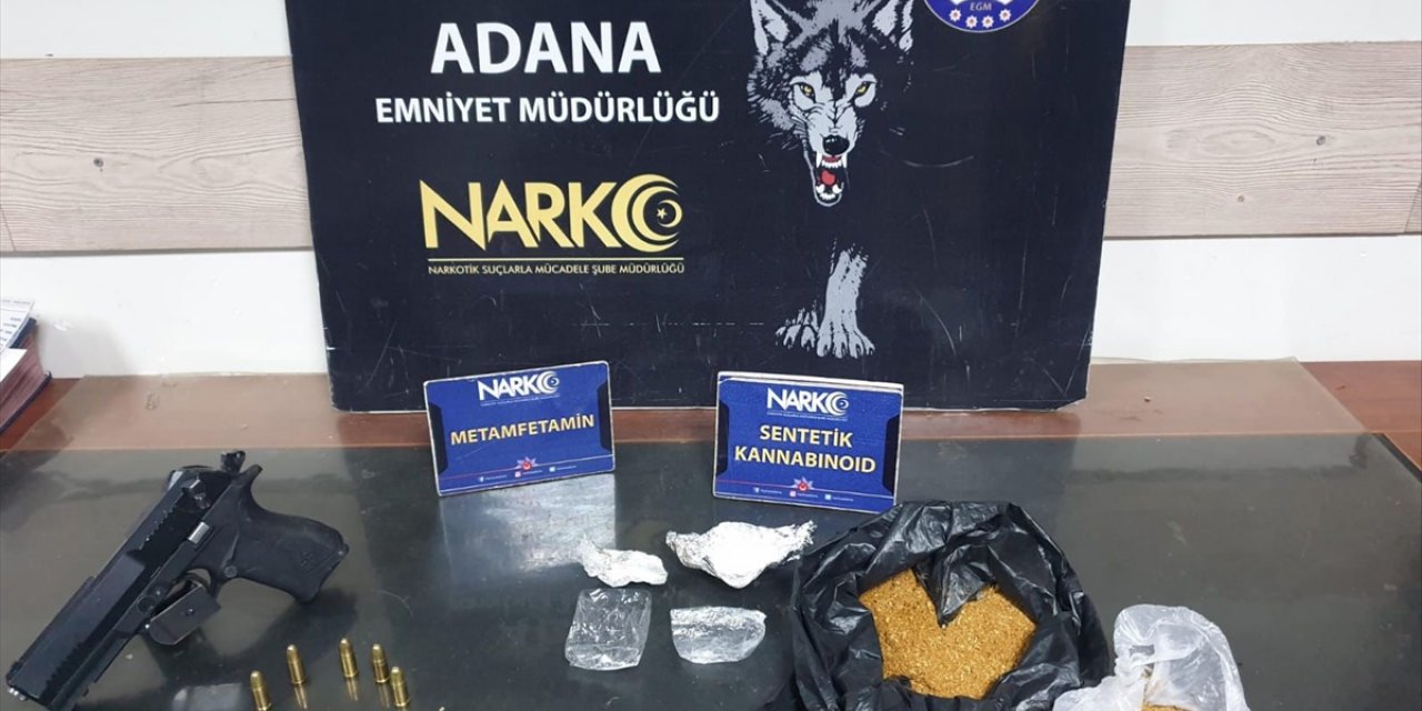 Adana'da uyuşturucu operasyonunda yakalanan 3 şüpheli tutuklandı