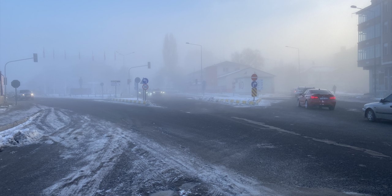 Erzurum, Ardahan, Tunceli ve Kars'ta soğuk hava etkili oluyor