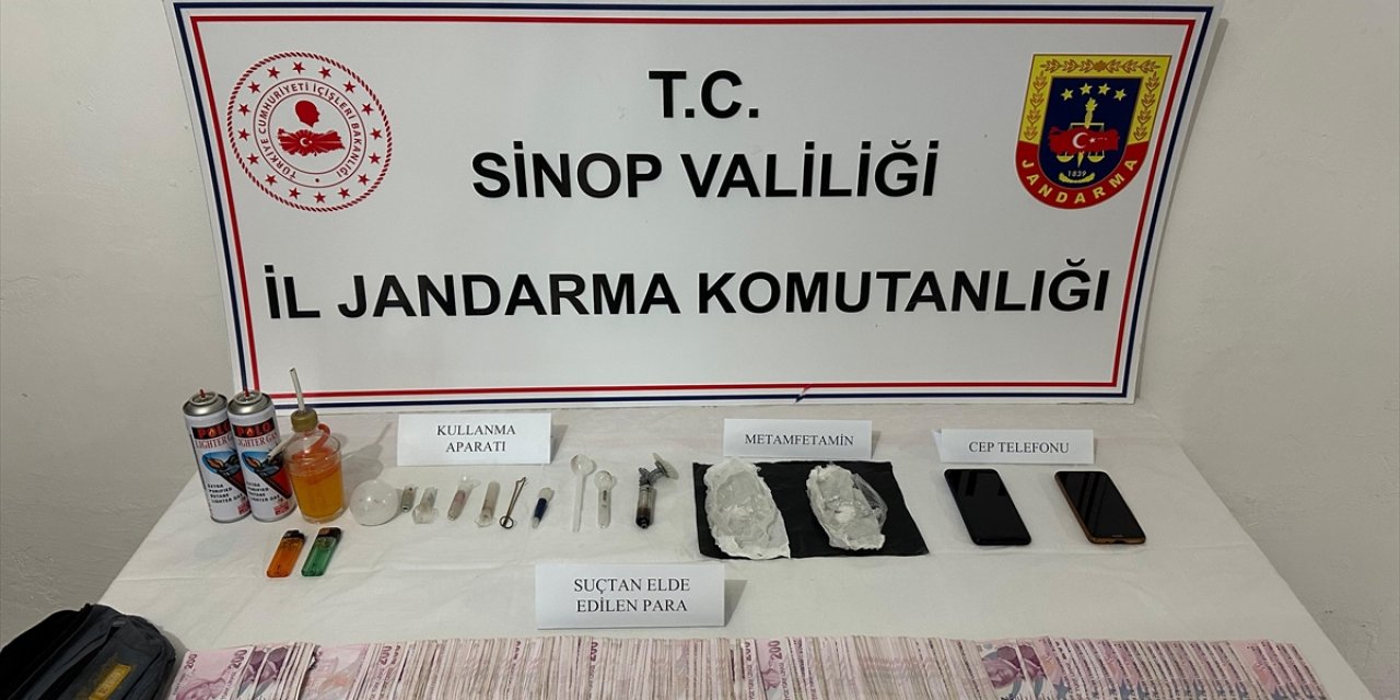 Sinop'ta uyuşturucu operasyonunda 4 kişi yakalandı