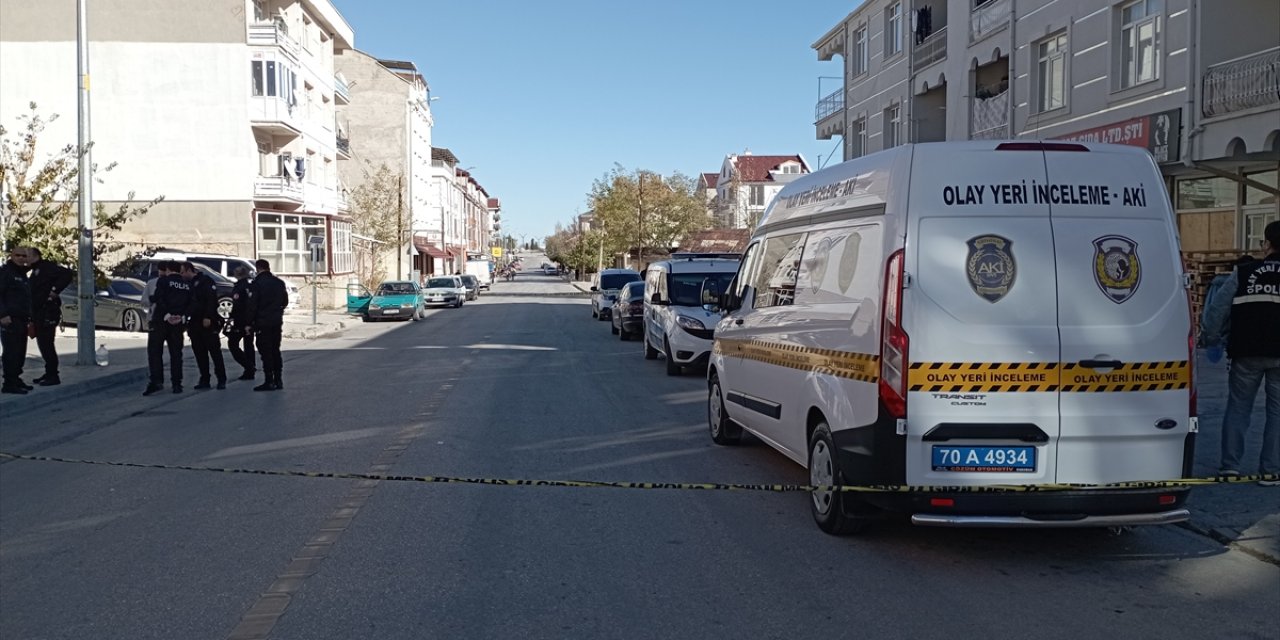 Karaman’da silahla yaralanan kişi hastaneye kaldırıldı