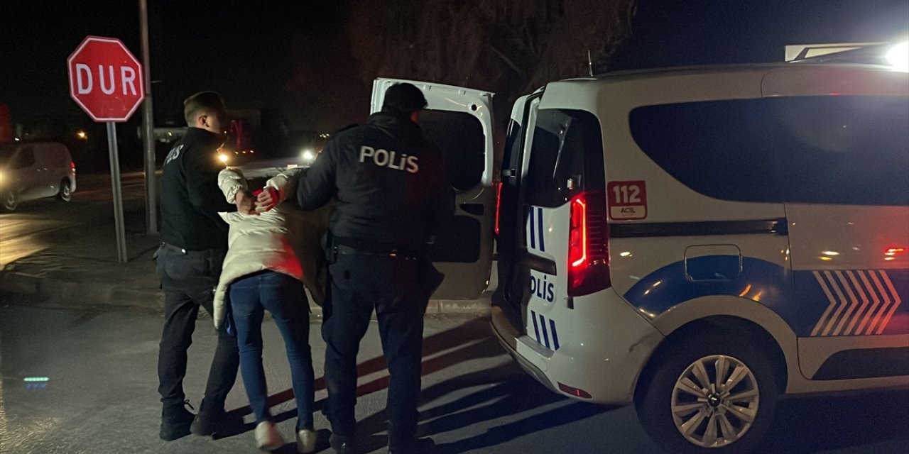 Konya'da polisten kaçan sürücü 60 kilometre kovalamacayla yakalandı