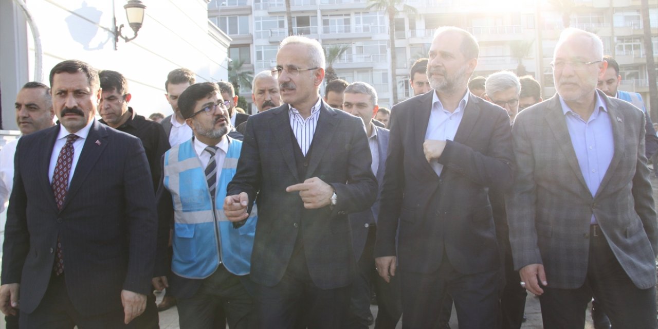 Ulaştırma ve Altyapı Bakanı Abdulkadir Uraloğlu, Hatay'da konuştu: