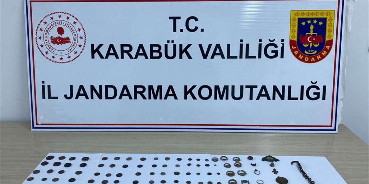 Karabük'te tarihi eser operasyonlarında 9 şüpheli yakalandı