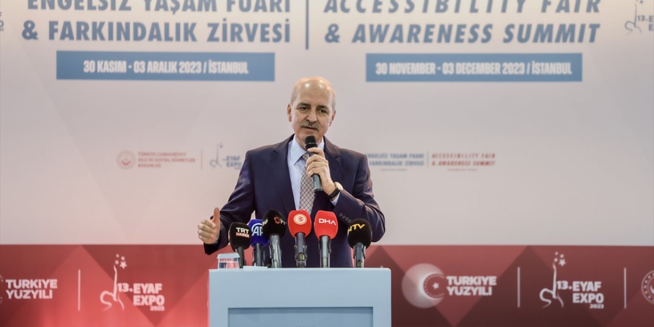 TBMM Başkanı Kurtulmuş, Engelsiz Yaşam Fuarı ve Farkındalık Zirvesi'nde konuştu: