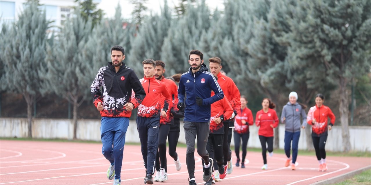 Atletizm Milli Takımı, uluslararası organizasyonlara Diyarbakır'da hazırlanıyor